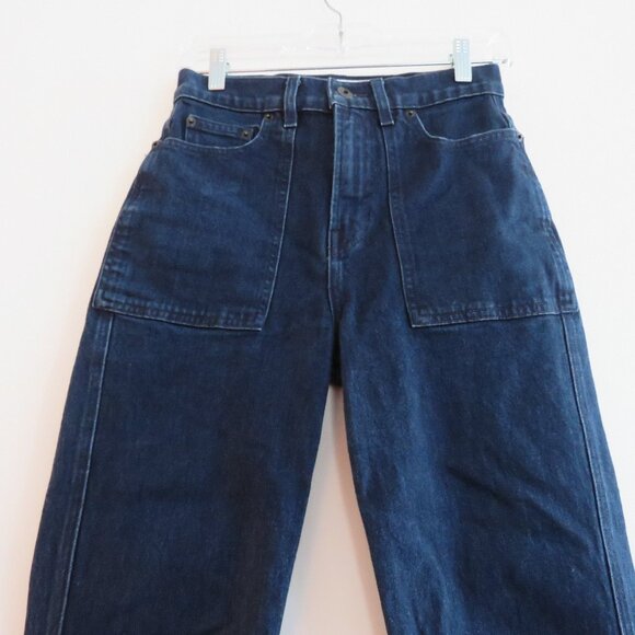 PROENZA SCHOULER WHITE LABEL High Rise Kick Flare Cropped Jeans - Size 25 - Picture 8 of 14